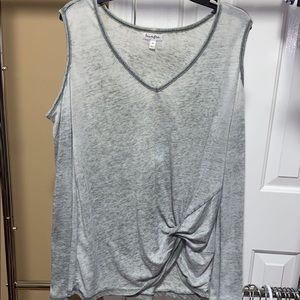 Shoulderless longsleeved top